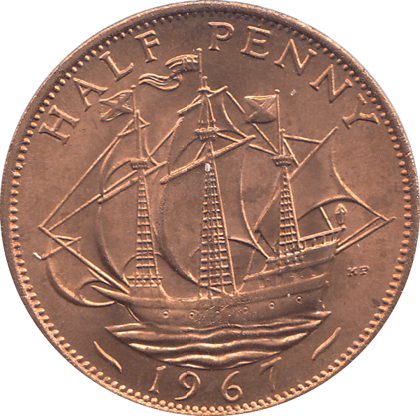 HALF PENNY 1967 PROOF - HALFPENNY - Cambridgeshire Coins