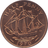 HALF PENNY 1970 PROOF - HALFPENNY - Cambridgeshire Coins