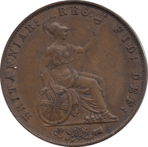HALFPENNY 1857 ( AUNC ) - Cambridgeshire Coins