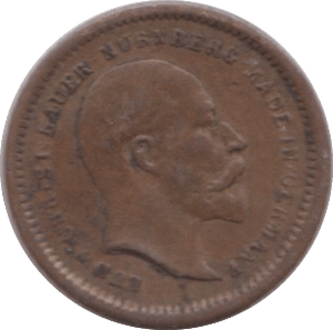 LAUER TOY MONEY EDWARDIAN PENNY - TOY MONEY - Cambridgeshire Coins