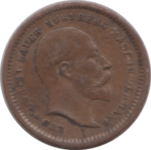 LAUER TOY MONEY EDWARDIAN PENNY - TOY MONEY - Cambridgeshire Coins
