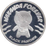MARVEL SILVER PLATED BLACK PANTHER TOKEN ( PROOF ) - OTHER TOKENS - Cambridgeshire Coins