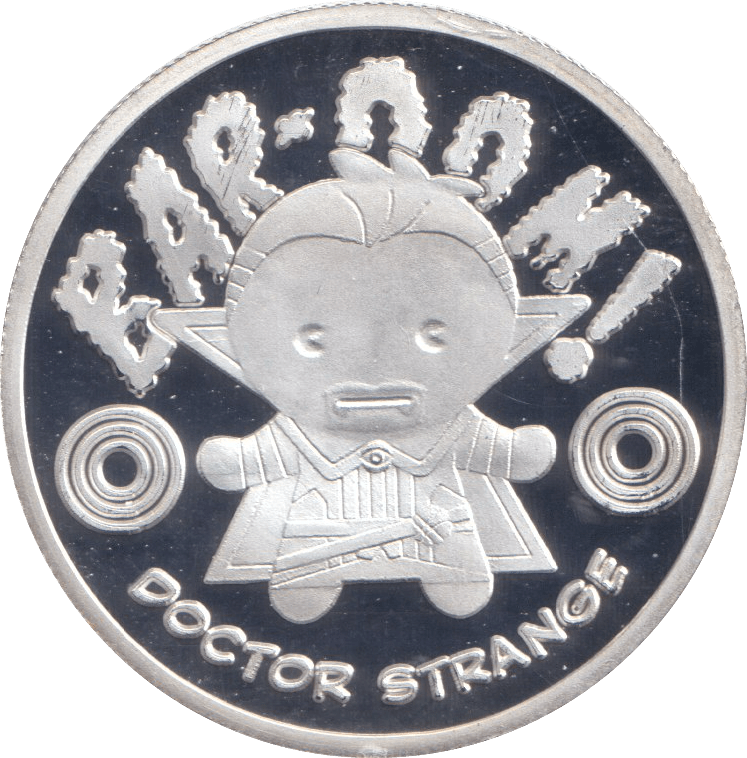 MARVEL SILVER PLATED DOCTOR STRANGE TOKEN ( PROOF ) - OTHER TOKENS - Cambridgeshire Coins
