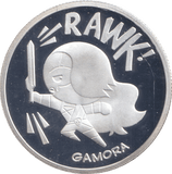 MARVEL SILVER PLATED GAMORA TOKEN ( PROOF ) - OTHER TOKENS - Cambridgeshire Coins