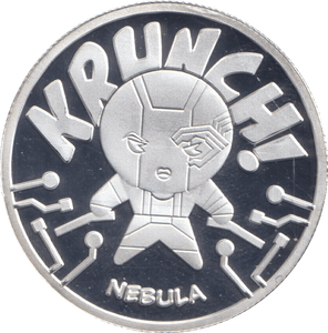 MARVEL SILVER PLATED NEBULA TOKEN ( PROOF ) - OTHER TOKENS - Cambridgeshire Coins