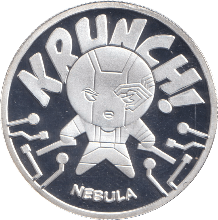 MARVEL SILVER PLATED NEBULA TOKEN ( PROOF ) - OTHER TOKENS - Cambridgeshire Coins
