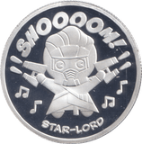 MARVEL SILVER PLATED STAR - LORD TOKEN ( PROOF ) - OTHER TOKENS - Cambridgeshire Coins