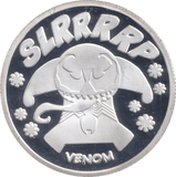 MARVEL SILVER PLATED VENOM TOKEN ( PROOF ) - OTHER TOKENS - Cambridgeshire Coins