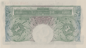 ONE POUND BANKNOTE BANK OF ENGLAND BEALE £1 - 119 - £1 BANKNOTE - Cambridgeshire Coins