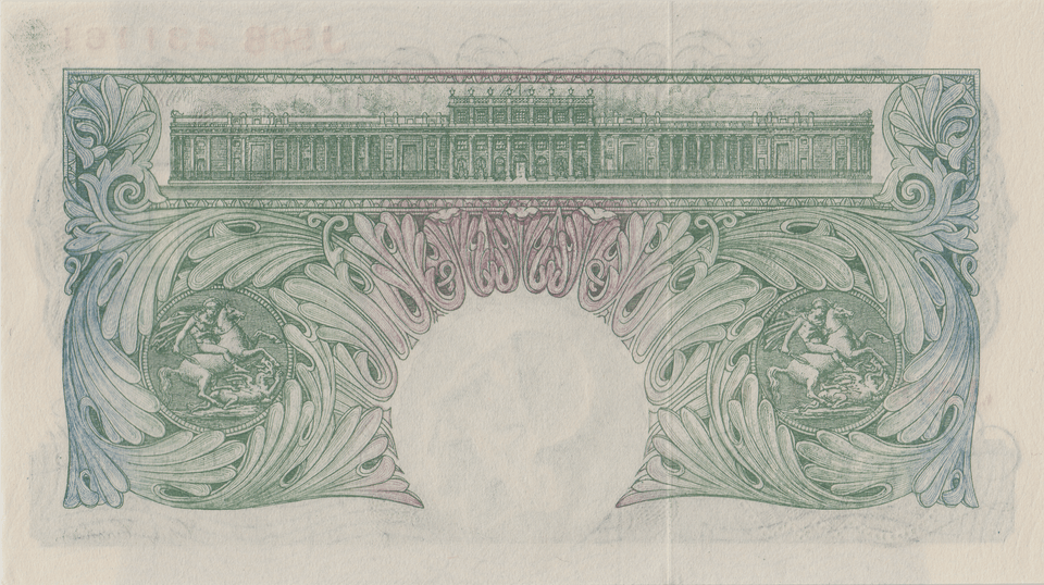 ONE POUND BANKNOTE BANK OF ENGLAND BEALE £1 - 119 - £1 BANKNOTE - Cambridgeshire Coins