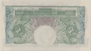 ONE POUND BANKNOTE BANK OF ENGLAND BEALE £1 - 123 - £1 BANKNOTE - Cambridgeshire Coins