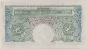 ONE POUND BANKNOTE BANK OF ENGLAND BEALE £1 - 124 - £1 BANKNOTE - Cambridgeshire Coins
