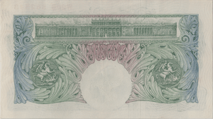 ONE POUND BANKNOTE BANK OF ENGLAND BEALE £1 - 130 - £1 BANKNOTE - Cambridgeshire Coins