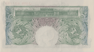 ONE POUND BANKNOTE BANK OF ENGLAND BEALE £1 - 133 - £1 BANKNOTE - Cambridgeshire Coins