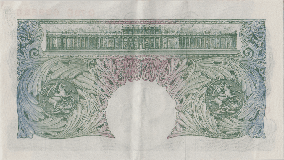 ONE POUND BANKNOTE BANK OF ENGLAND BEALE £1 - 141 - £1 BANKNOTE - Cambridgeshire Coins