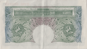 ONE POUND BANKNOTE BANK OF ENGLAND BEALE £1 - 142 - £1 BANKNOTE - Cambridgeshire Coins