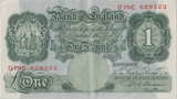 ONE POUND BANKNOTE BANK OF ENGLAND BEALE £1 - 142 - £1 BANKNOTE - Cambridgeshire Coins
