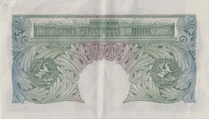 ONE POUND BANKNOTE BANK OF ENGLAND BEALE £1 - 143 - £1 BANKNOTE - Cambridgeshire Coins