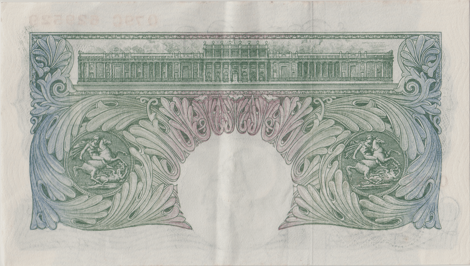 ONE POUND BANKNOTE BANK OF ENGLAND BEALE £1 - 144 - £1 BANKNOTE - Cambridgeshire Coins