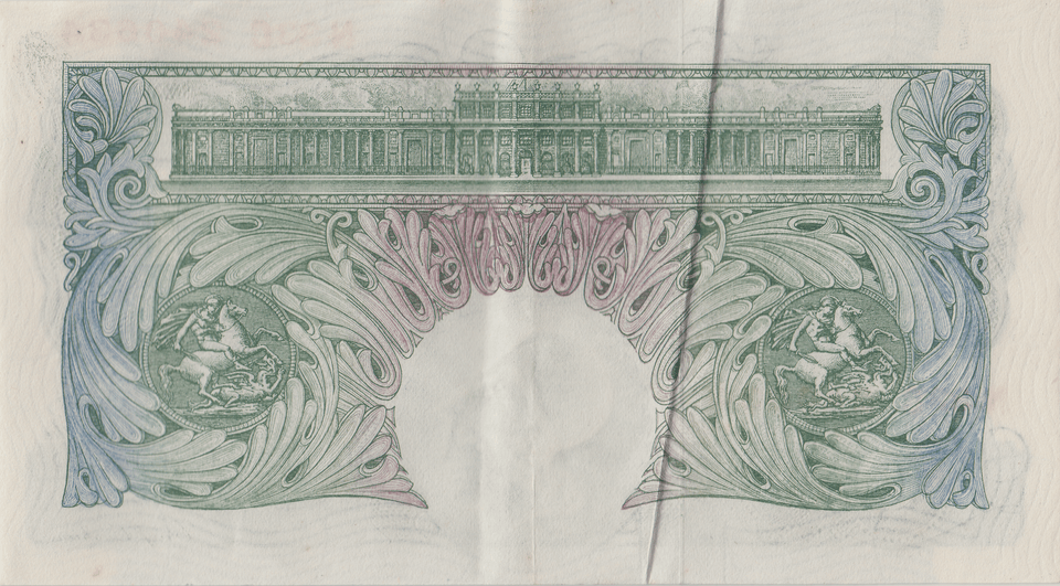 ONE POUND BANKNOTE BANK OF ENGLAND BEALE £1 - 145 - £1 BANKNOTE - Cambridgeshire Coins