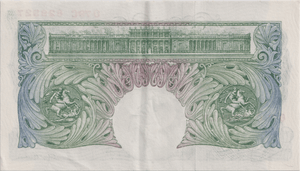 ONE POUND BANKNOTE BANK OF ENGLAND BEALE £1 - 147 - £1 BANKNOTE - Cambridgeshire Coins