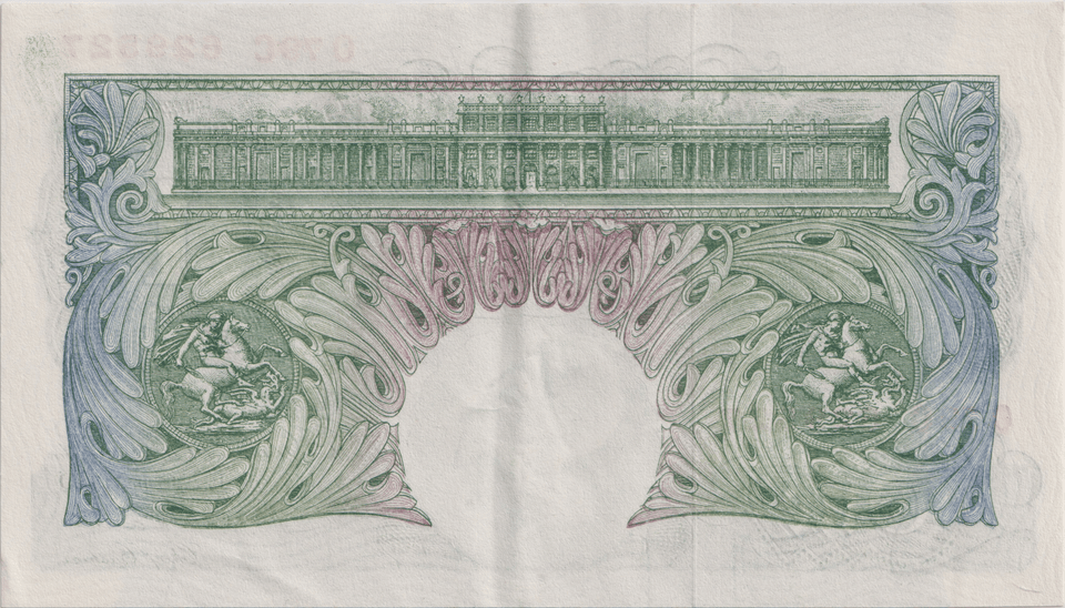 ONE POUND BANKNOTE BANK OF ENGLAND BEALE £1 - 147 - £1 BANKNOTE - Cambridgeshire Coins
