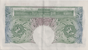 ONE POUND BANKNOTE BANK OF ENGLAND BEALE £1 - 148 - £1 BANKNOTE - Cambridgeshire Coins