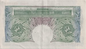 ONE POUND BANKNOTE BANK OF ENGLAND BEALE £1 - 152 - £1 BANKNOTE - Cambridgeshire Coins