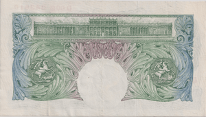 ONE POUND BANKNOTE BANK OF ENGLAND BEALE £1 - 153 - £1 BANKNOTE - Cambridgeshire Coins
