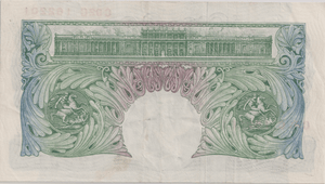 ONE POUND BANKNOTE BANK OF ENGLAND BEALE £1 - 154 - £1 BANKNOTE - Cambridgeshire Coins