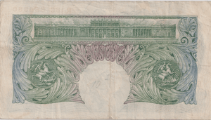ONE POUND BANKNOTE BANK OF ENGLAND BEALE £1 - 163 - £1 BANKNOTE - Cambridgeshire Coins