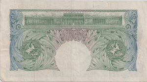 ONE POUND BANKNOTE BANK OF ENGLAND BEALE £1 - 164 - £1 BANKNOTE - Cambridgeshire Coins