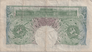 ONE POUND BANKNOTE BANK OF ENGLAND BEALE £1 - 167 - £1 BANKNOTE - Cambridgeshire Coins
