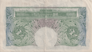 ONE POUND BANKNOTE BANK OF ENGLAND BEALE £1 - 172 - £1 BANKNOTE - Cambridgeshire Coins