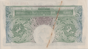 ONE POUND BANKNOTE BANK OF ENGLAND BEALE £1 - 176 - £1 BANKNOTE - Cambridgeshire Coins