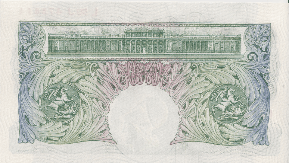 ONE POUND BANKNOTE BANK OF ENGLAND BEALE £1-10 - £1 BANKNOTE - Cambridgeshire Coins