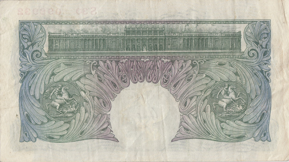 ONE POUND BANKNOTE BANK OF ENGLAND CATTERNS £1 - 116 - £1 BANKNOTE - Cambridgeshire Coins