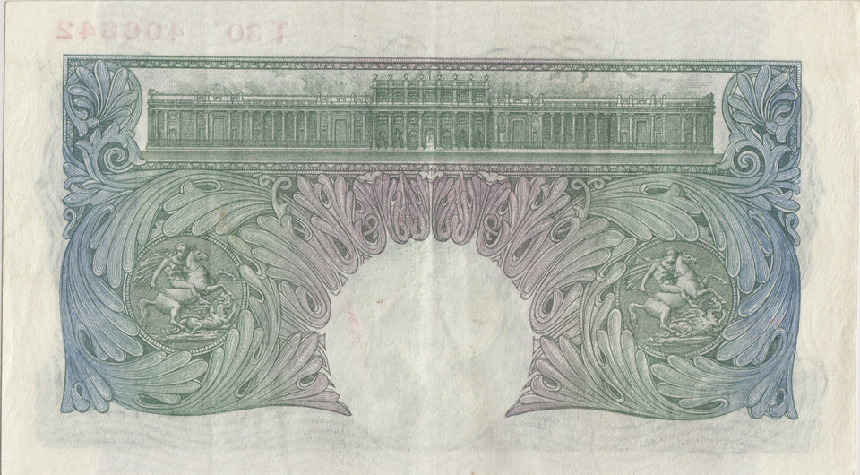 ONE POUND BANKNOTE BANK OF ENGLAND CATTERNS £1 - 38 - £1 BANKNOTE - Cambridgeshire Coins