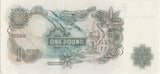 ONE POUND BANKNOTE BANK OF ENGLAND HOLLOM £1 - 98 - £1 BANKNOTE - Cambridgeshire Coins