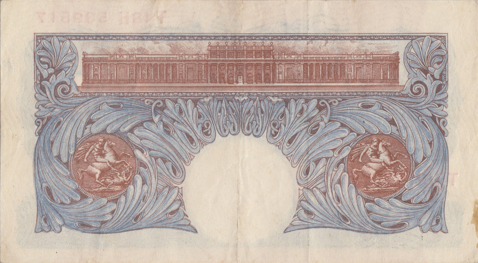 ONE POUND BANKNOTE BANK OF ENGLAND PEPPIATT £1 - 103 - £1 BANKNOTE - Cambridgeshire Coins