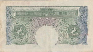 ONE POUND BANKNOTE BANK OF ENGLAND PEPPIATT £1 - 12 - £1 BANKNOTE - Cambridgeshire Coins