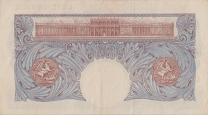 ONE POUND BANKNOTE BANK OF ENGLAND PEPPIATT £1 - 184 - £1 BANKNOTE - Cambridgeshire Coins