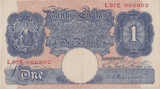 ONE POUND BANKNOTE BANK OF ENGLAND PEPPIATT £1 - 184 - £1 BANKNOTE - Cambridgeshire Coins