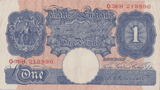 ONE POUND BANKNOTE BANK OF ENGLAND PEPPIATT £1 - 186 - £1 BANKNOTE - Cambridgeshire Coins