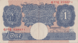 ONE POUND BANKNOTE BANK OF ENGLAND PEPPIATT £1 - 187 - £1 BANKNOTE - Cambridgeshire Coins
