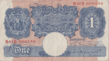 ONE POUND BANKNOTE BANK OF ENGLAND PEPPIATT £1 - 190 - £1 BANKNOTE - Cambridgeshire Coins