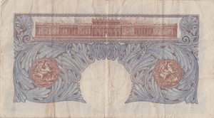 ONE POUND BANKNOTE BANK OF ENGLAND PEPPIATT £1 - 191 - £1 BANKNOTE - Cambridgeshire Coins