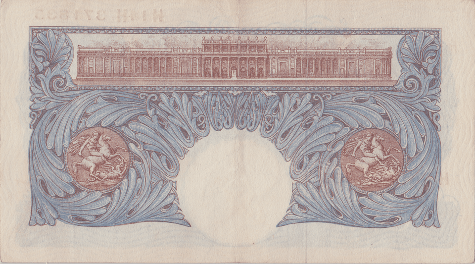 ONE POUND BANKNOTE BANK OF ENGLAND PEPPIATT £1 - 196 - £1 BANKNOTE - Cambridgeshire Coins