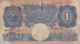ONE POUND BANKNOTE BANK OF ENGLAND PEPPIATT £1 - 197 - £1 BANKNOTE - Cambridgeshire Coins
