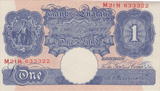 ONE POUND BANKNOTE BANK OF ENGLAND PEPPIATT £1 - 200 - £1 BANKNOTE - Cambridgeshire Coins